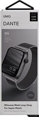 Uniq Dante Apple Watch Series 4/5/6/7/SE 44/45mm, UNIQ362GPH hind ja info | Nutikellade aksessuaarid ja tarvikud | hansapost.ee