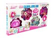 Ehtehelmeste komplekt tüdrukutele Lean Toys, roosa цена и информация | Mänguasjad tüdrukutele | hansapost.ee