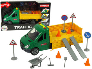 Игрушечная машина для обслуживания дорог, для мальчиков Lean Toys цена и информация | Игрушки для мальчиков | hansapost.ee