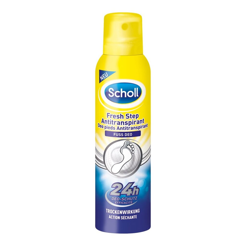 Deodorant jalgadele Scholl Fresh Step 150 ml hind ja info | Deodorandid | hansapost.ee
