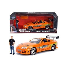 Auto Kiired ja vihased Briano Toyota Supra Action hind ja info | Mänguasjad poistele | hansapost.ee