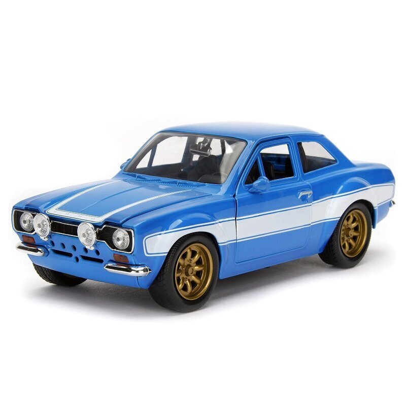 Auto Kiired ja vihased Briano Ford Escort 1974 a. 1:24 цена и информация | Mänguasjad poistele | hansapost.ee