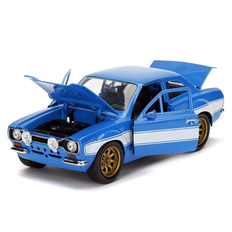 Auto Kiired ja vihased Briano Ford Escort 1974 a. 1:24 цена и информация | Mänguasjad poistele | hansapost.ee