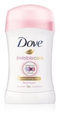 Pulkdeodorant Dove Invisible Care 48h Floral Touch 40 ml hind ja info | Deodorandid | hansapost.ee