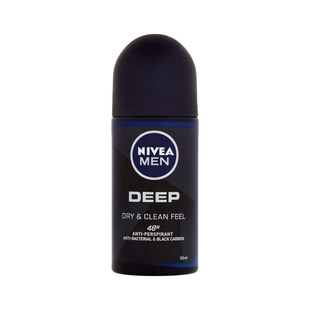 Rulldeodorant Nivea Deep 50 ml hind ja info | Deodorandid | hansapost.ee