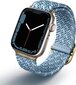 Uniq Aspen, Apple Watch strap 40/38/41mm (UNIQ575BLU) цена и информация | Nutikellade aksessuaarid ja tarvikud | hansapost.ee