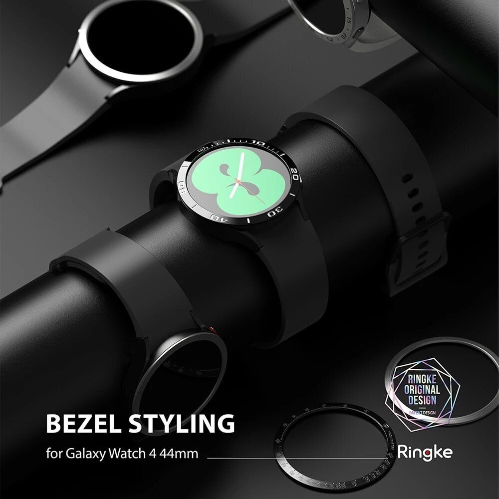 Ringke Bezel Styling, Samsung Galaxy Watch 4 44 mm stainless silver цена и информация | Nutikellade aksessuaarid ja tarvikud | hansapost.ee