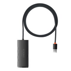 Baseus Lite Series HUB USB-A to 4xUSB-A 3.0 5Gb/s (WKQX030101) hind ja info | Baseus Arvutite lisatarvikud | hansapost.ee