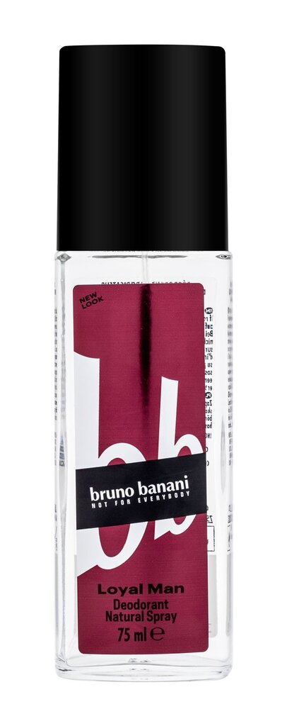 Pihustatav deodorant meestele Bruno Banani Loyal Man, 75 ml цена и информация | Dušigeelid ja deodorandid meestele | hansapost.ee