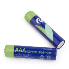 Батарейки Gembird EG-BA-AAA8R-01, AAA, перезаряжаемые цена и информация | Батарейки | hansapost.ee