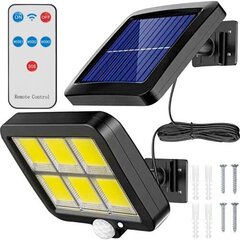 120 LED COB Настенный светильник Izoxis на солнечных батареях цена и информация | Уличное освещение | hansapost.ee