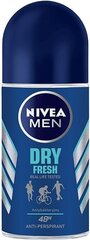 Rulldeodorant meestele Nivea Dry Fresh, 50 ml hind ja info | Deodorandid | hansapost.ee