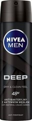 Спрей-дезодорант для мужчин Nivea Men Deep, 150 мл цена и информация | Дезодоранты | hansapost.ee