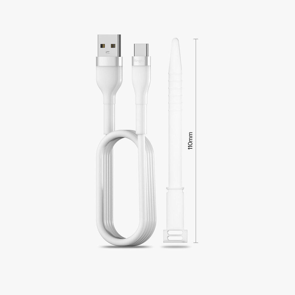 Ringke CB60099RS, USB-A - USB-C 480Mb / s 12W 2m yellow hind ja info | Mobiiltelefonide kaablid | hansapost.ee