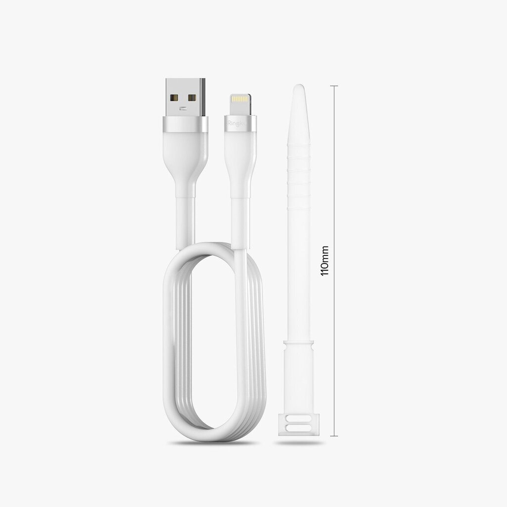 Ringke CB09994RS, USB - Lightning 480Mb / s 12W 2m white цена и информация | Mobiiltelefonide kaablid | hansapost.ee