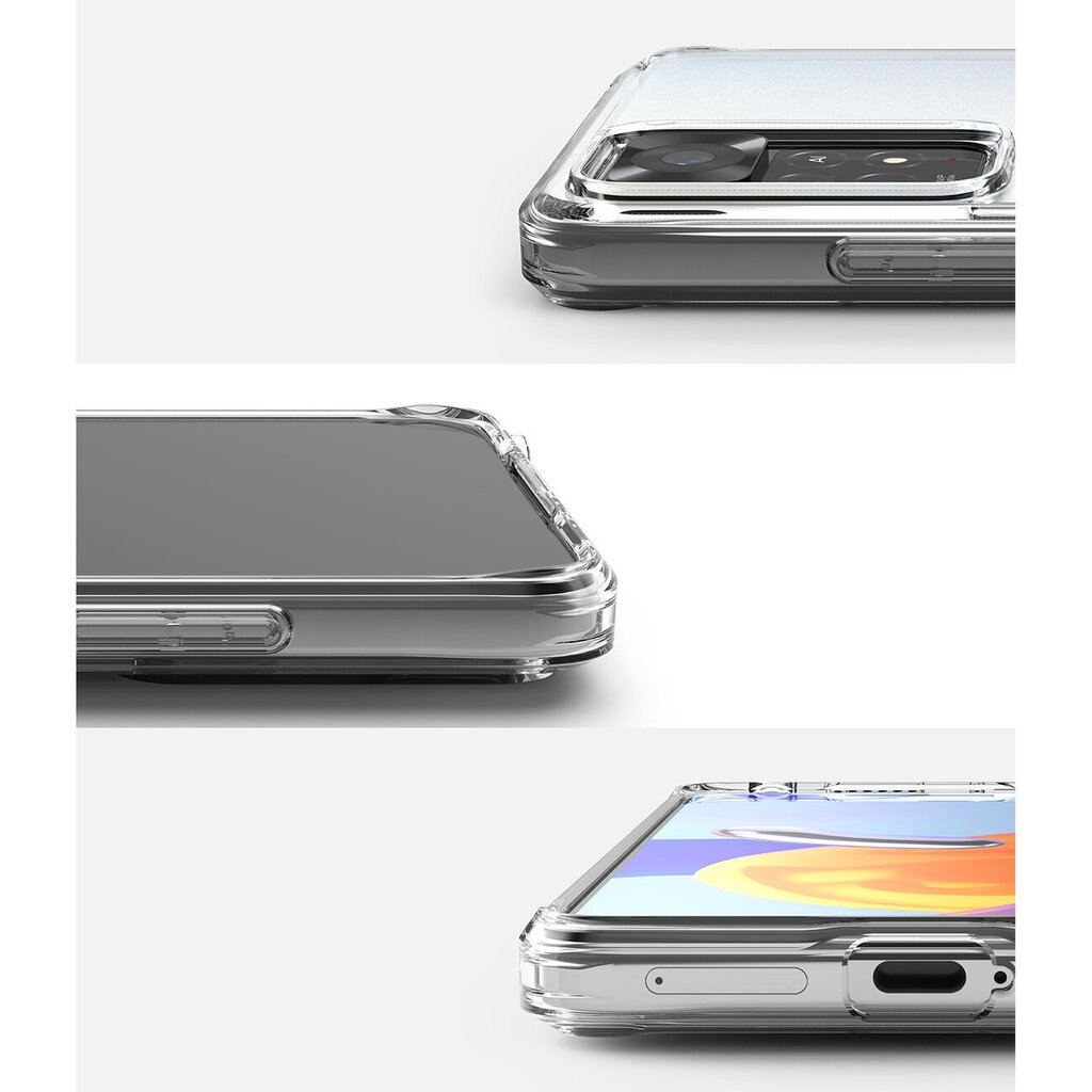 Ringke Fusion Xiaomi Redmi Note 11 / 11S jaoks, läbipaistev цена и информация | Telefonide kaitsekaaned ja -ümbrised | hansapost.ee
