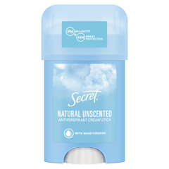 Naiste kreemjas higistamisvastane antiperspirant SECRET Natural, 40ml price and information | Deodorants | hansapost.ee