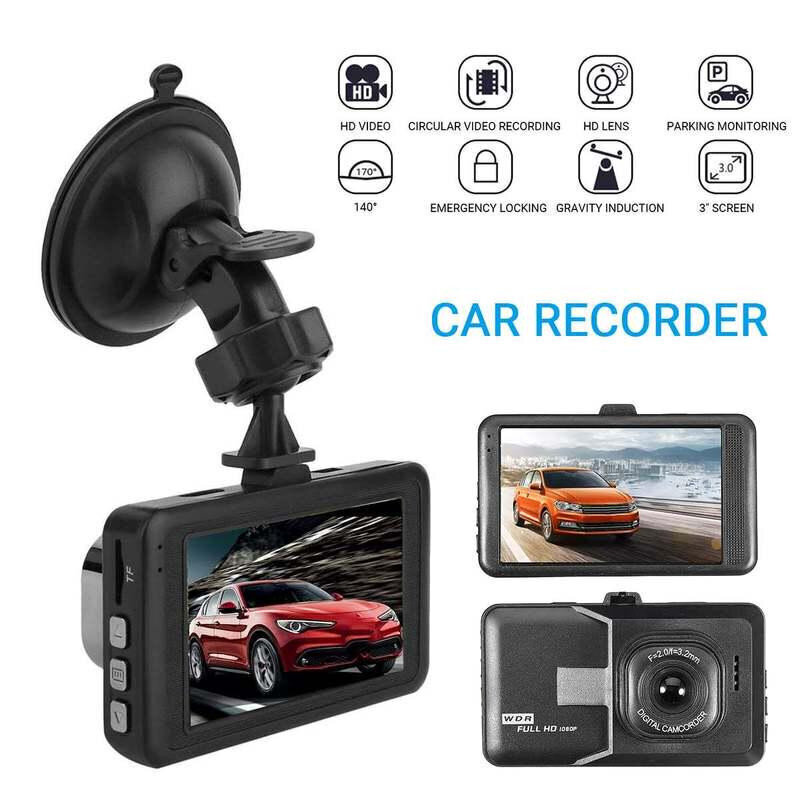 Blackbox FH06 DVR Video Recorder 3 "Full HD ekraan, 120 kraadi nurk цена и информация | Pardakaamerad ja auto videokaamerad | hansapost.ee