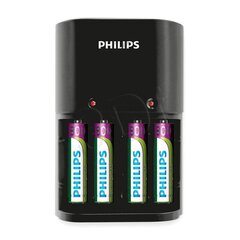 Philips SCB1450NB/12, 4XAAA 800mAh цена и информация | Зарядные устройства для аккумуляторов | hansapost.ee