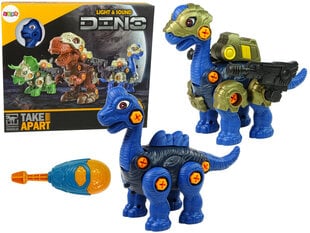 Mängu dinosaurus poistele Lean Toys, sinine hind ja info | Mänguasjad poistele | hansapost.ee