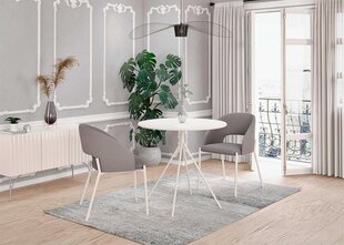 Стол Halmar Fondi, белый цвет цена и информация | Кухонные и обеденные столы | hansapost.ee