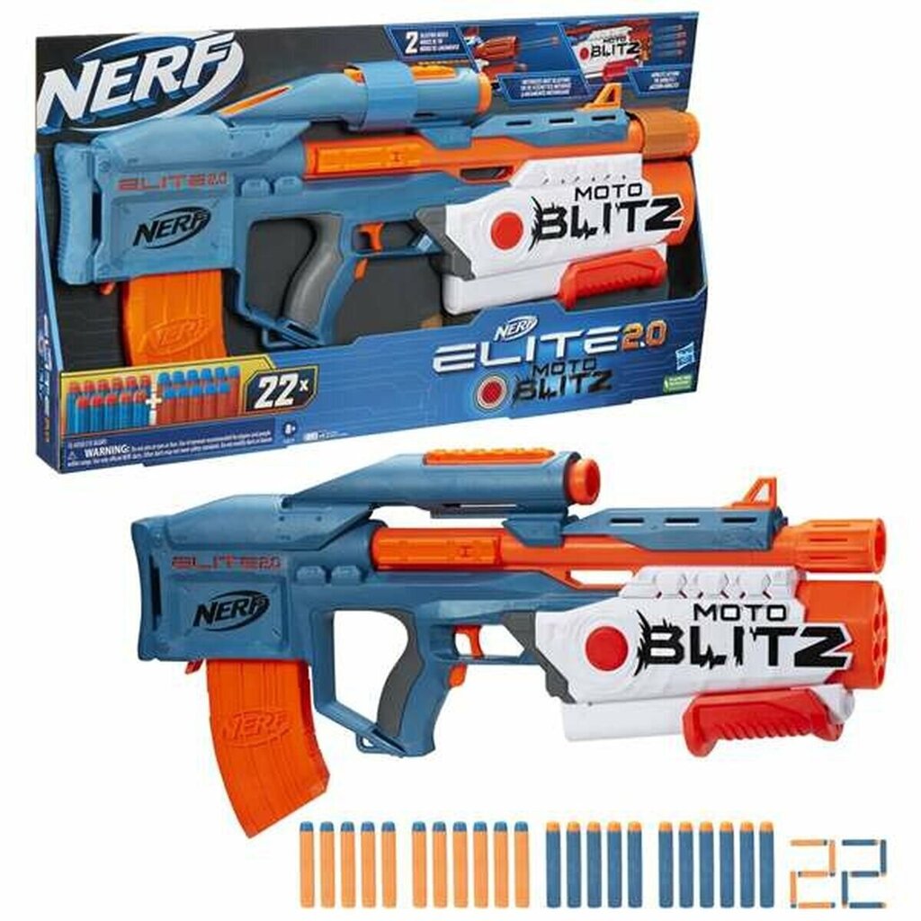 Püstol Rifle Nerf Elite 2.0 Hasbro, 22 tk. hind ja info | Mänguasjad poistele | hansapost.ee