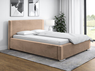 Кровать Lila 200x200 см, коричневый цвет цена и информация | Кровати | hansapost.ee