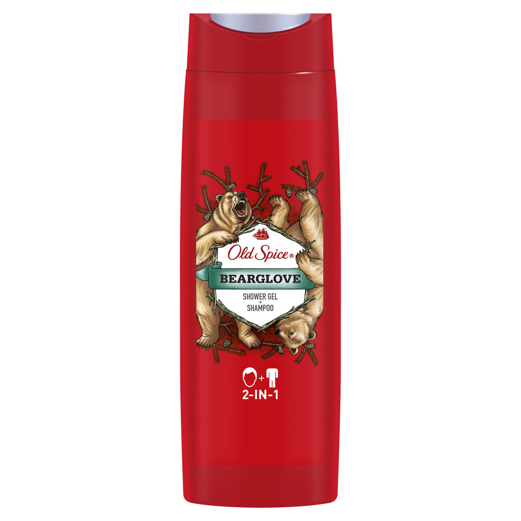 Old Spice Old Spice dušigeel Bear Glov e 400 ml цена и информация | Dušigeelid, õlid | hansapost.ee