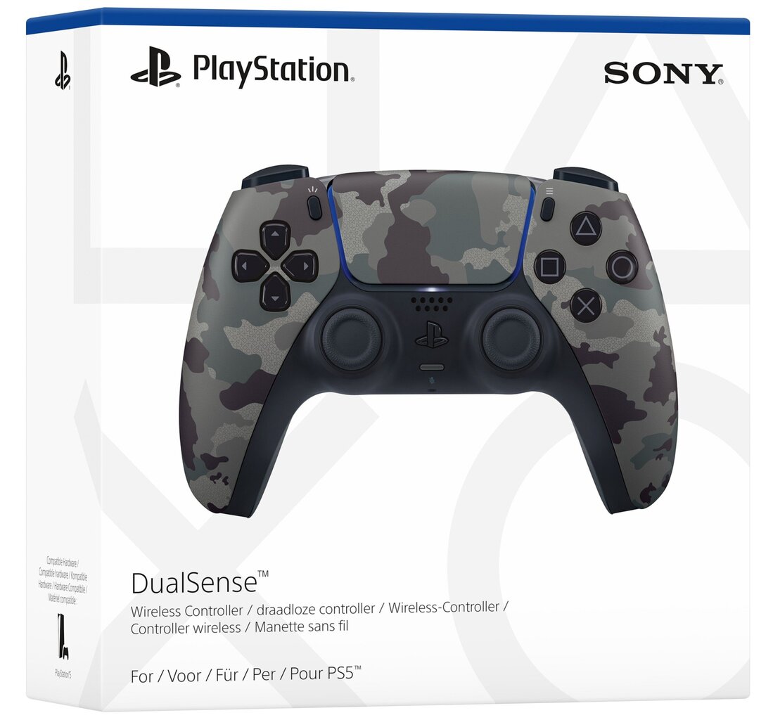 Sony PlayStation DualSense Grey Camouflage juhtmevaba mängupult (PS5) цена и информация | Mängupuldid | hansapost.ee