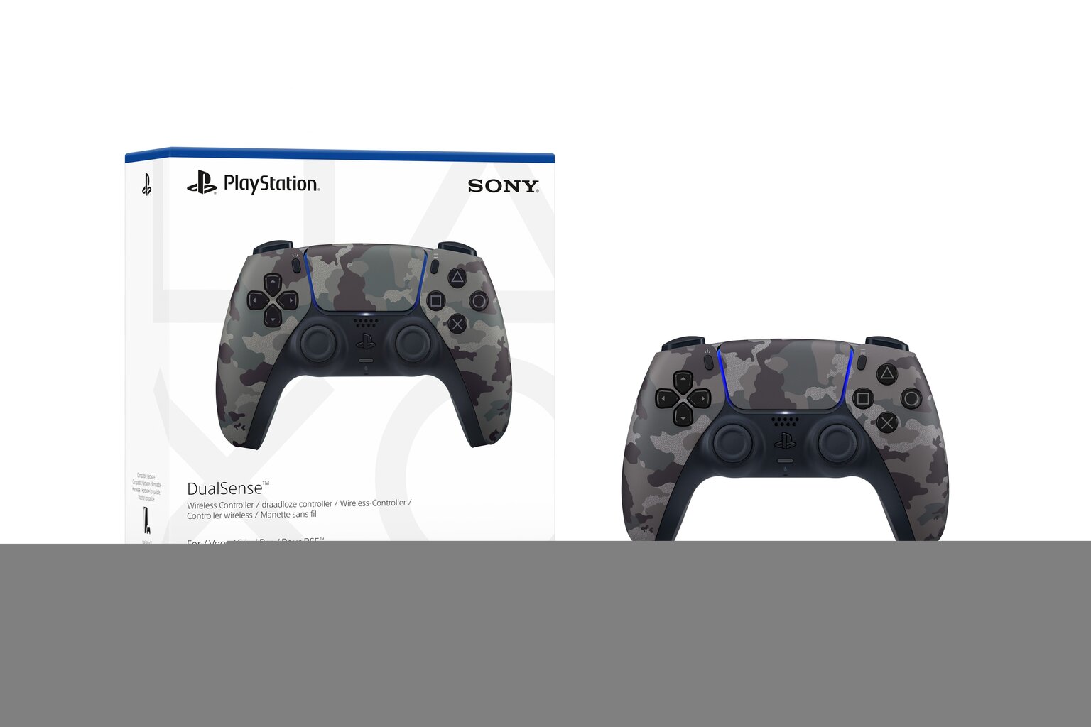 Sony PlayStation DualSense Grey Camouflage juhtmevaba mängupult (PS5) цена и информация | Mängupuldid | hansapost.ee