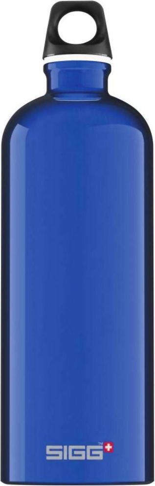 Pudel Sigg Alu Traveler, 1000 ml, sinine hind ja info | Joogipudelid | hansapost.ee