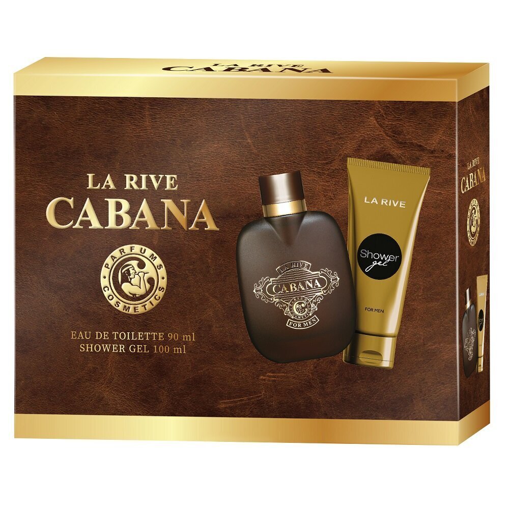 Komplekt meestele: La Rive Cabana EDT 90 ml + dušigeel 100 ml цена и информация | Parfüümid meestele | hansapost.ee