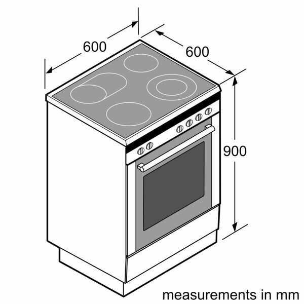 Bosch HKA090220U hind ja info | Elektripliidid | hansapost.ee