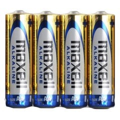 Батарейки Maxell Alkaline, AA (LR6), 4 шт. цена и информация | Батарейки | hansapost.ee