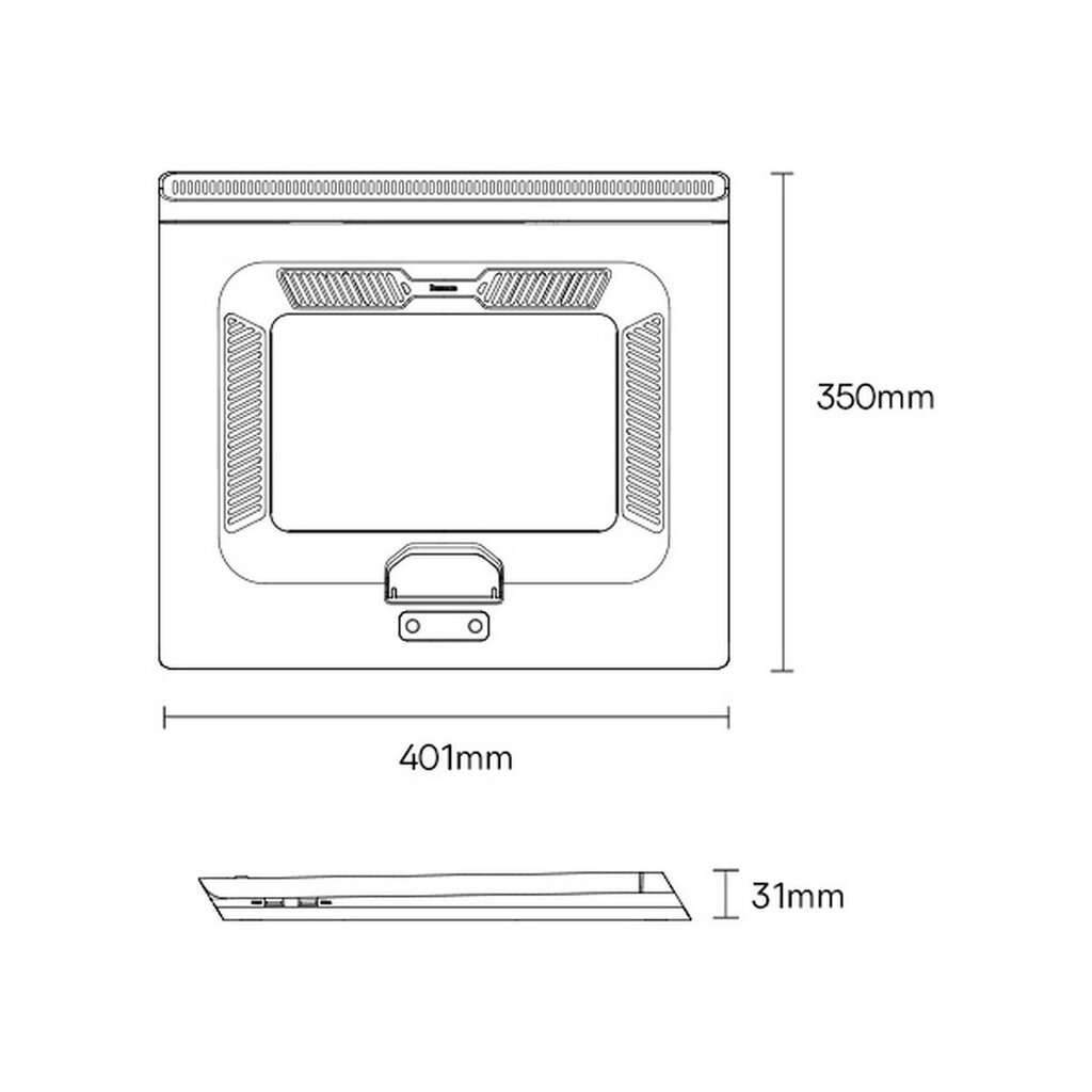 Baseus LUWK000013, USB 21" gray цена и информация | Sülearvuti tarvikud | hansapost.ee