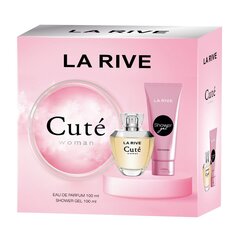 Komplekt naistele: La Rive Cute Woman EDP 100 ml + dušigeel 100 ml цена и информация | Женские духи | hansapost.ee