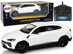 Puldiga juhitav Lamborghini Urus 1:24 valge hind ja info | Mänguasjad poistele | hansapost.ee