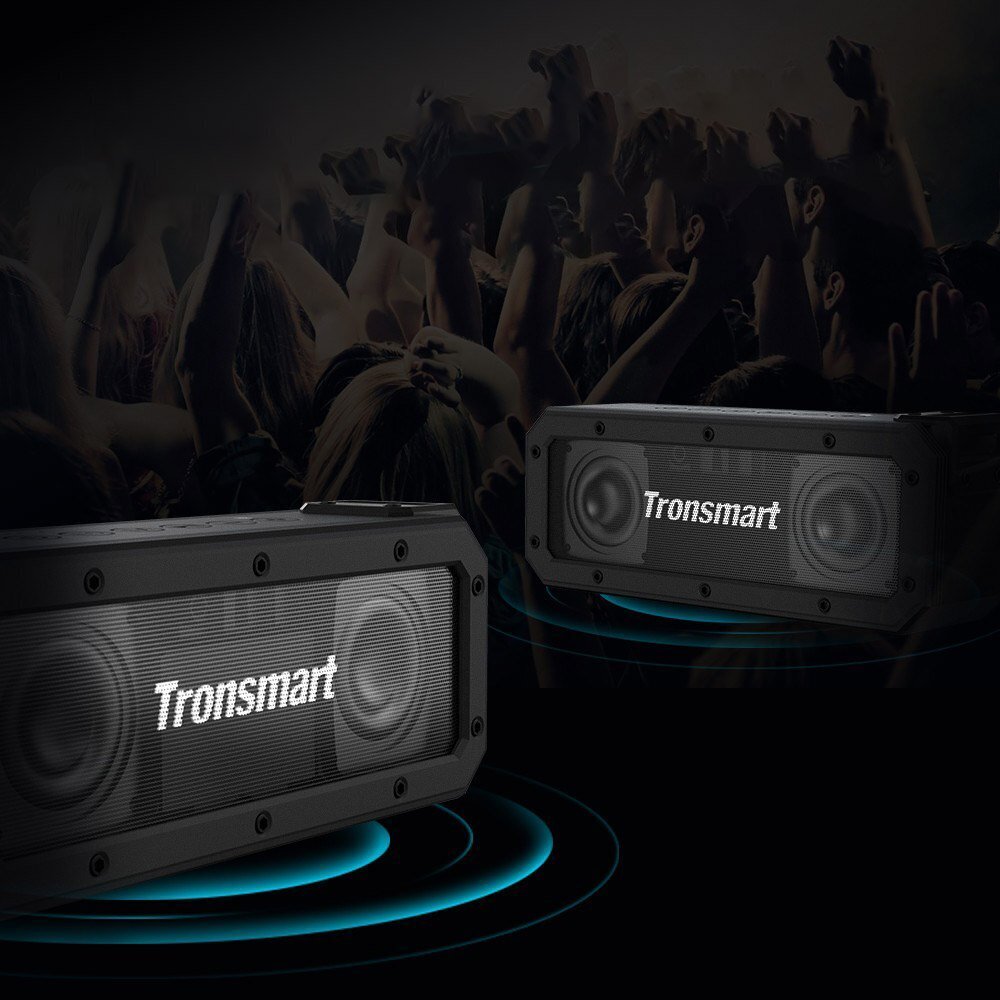 Tronsmart Element Force+, 40 W Bluetooth 5.0 NFC wireless IPX7 black (322485) hind ja info | Kõlarid | hansapost.ee
