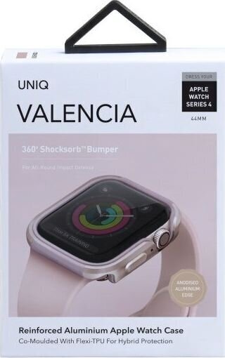 Uniq Velencia, Apple Watch Series 5/4 44 mm Blush Gold hind ja info | Nutikellade aksessuaarid ja tarvikud | hansapost.ee