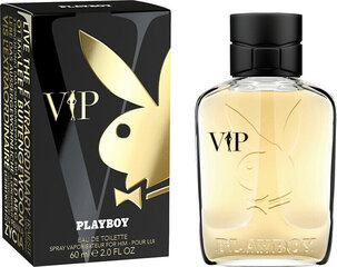 Туалетная вода Playboy VIP For Him EDT для мужчин 60 мл цена и информация | Мужские духи | hansapost.ee