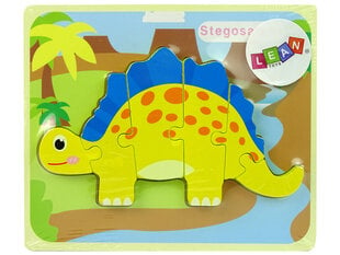 Puidust pusle Dinosaurus, kollane price and information | Toys for boys | hansapost.ee