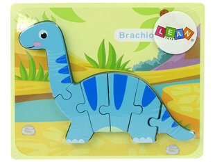 Puidust pusle Dinosaurus, sinine price and information | Toys for boys | hansapost.ee