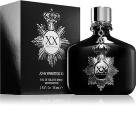 Tualettvesi John Varvatos XX meestele EDT 75 ml hind ja info | Parfüümid meestele | hansapost.ee