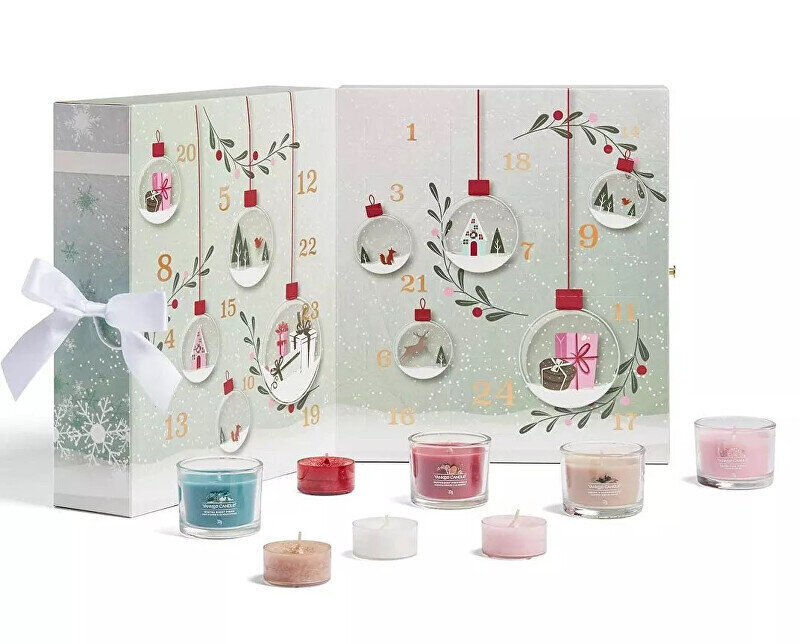 Advendikalender Yankee Candle Snow Globe hind ja info | Küünlad, küünlajalad | hansapost.ee