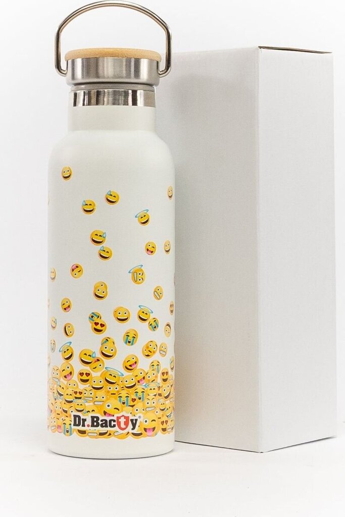 Termospudel Dr. Bacty Emoticons, 500 ml, erinevad värvid hind ja info | Termosed ja termokruusid | hansapost.ee