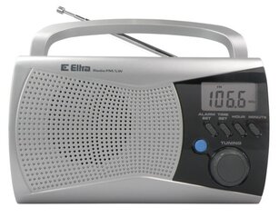Радиоприемник Eltra Kinga 2, серебряный цена и информация | Радиоприёмники | hansapost.ee