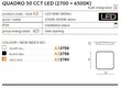 Laevalgusti AZzardo Quadro AZ2759 цена и информация | Laelambid | hansapost.ee