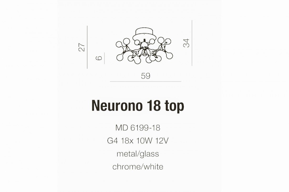 Laevalgusti AZzardo Neurono AZ0553 hind ja info | Laelambid | hansapost.ee