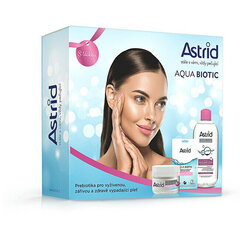 Astrid Aqua Biotic Tripack päeva- ja öökreem 50 ml, mask 20 ml, mitsellaarvesi 200 ml hind ja info | Näokreemid | hansapost.ee