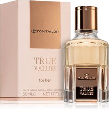 Parfüümvesi Tom Tailor True Values For Her EDP naistele 50 ml hind ja info | Parfüümid naistele | hansapost.ee